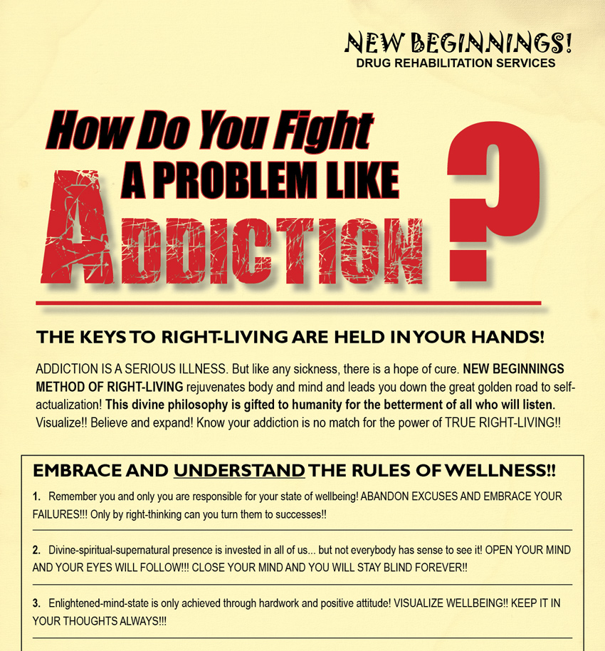 How Do You Fight a Problem Like Addiction?